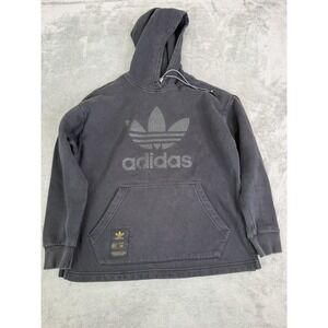 Adidas Originals Trefoil Logo Hoodie Women's Size Small Black